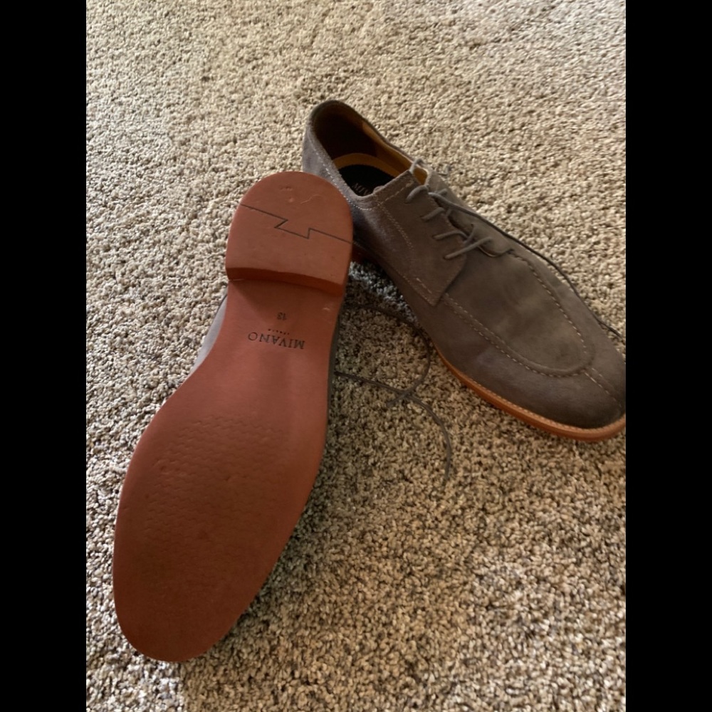 Mivano Stockton Mens Suede Laceups